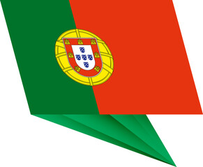 Portugal pin flag