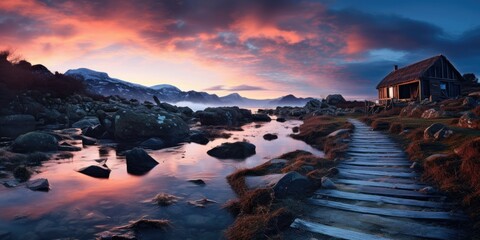 A breathtaking sunrise