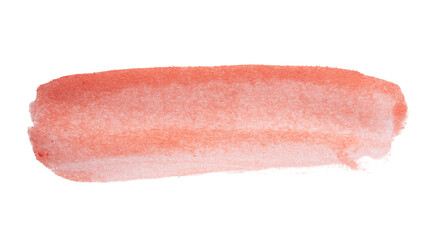 Abstract watercolor and acrylic line brush stroke blot painting. Color design element. Texture paper.