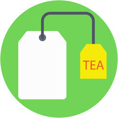 Tea Bag Vector Icon