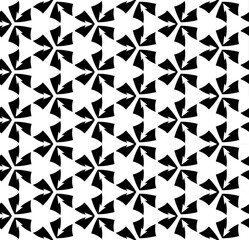 Black seamless abstract pattern. Overlay for background and backdrop. Ornamental design. PNG graphic illustration with transparent background.