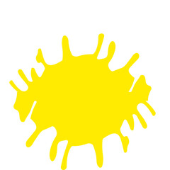 paint splatter vector element