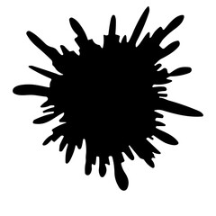 paint splatter vector element