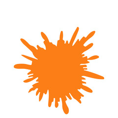 paint splatter vector element