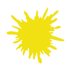 paint splatter vector element