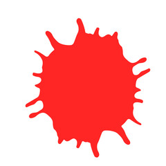 paint splatter vector element