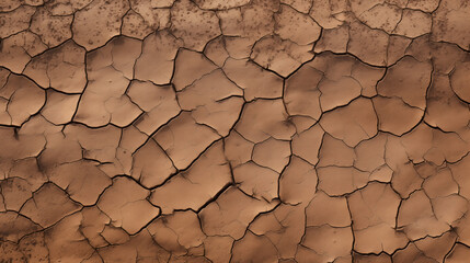 Fondo con textura de barro seco con grietas creadas por la sequía