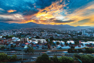 SUMMER CLOUDY SUNRISE