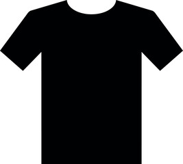 Short sleeve t-shirt sign. Cloth signs and symbols.