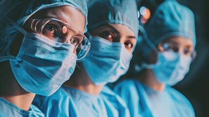 In the heart of the operating room, this team demonstrates their unwavering commitment to their craft.