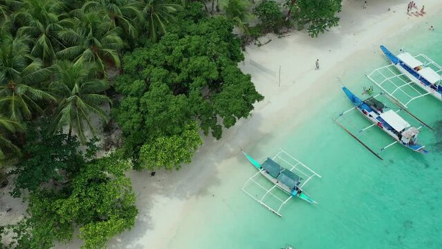 Aerial view of Seven Commandos Beach