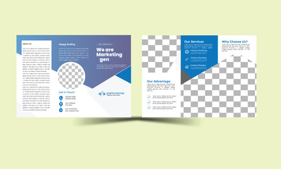 Tri Fold Brochure Design Template