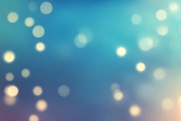 Abstract gradient smooth blurred Bokeh Blue background image