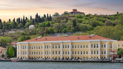 Galatasaray University in Ortakoy district, located on the shores of the Bosphorus Strait offering...