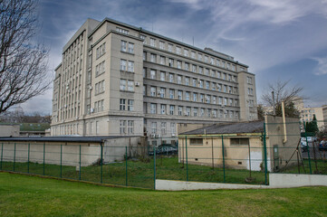 Fototapeta na wymiar Ministry of interior of the Slovak republic (Ministerstvo Vnutra SR). Bratislava. Slovakia.