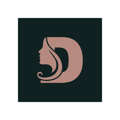 BEAUTY LOGO WITH LETTER DESIGN