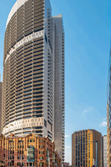 Buildings in the The Sydney Central Business District(CBD) historical and main commercial,...