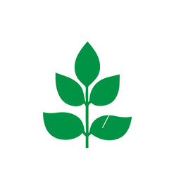 tree and bushes vector