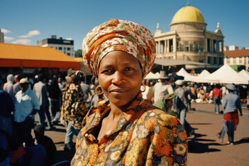 Obraz premium Face indian women tradition ethnicity travel adult culture female happy lady person portrait