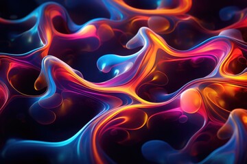 Abstract colorful background, computer generated abstract background.