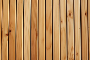 Obraz premium wooden striped acoustics panels wallpaper background texture