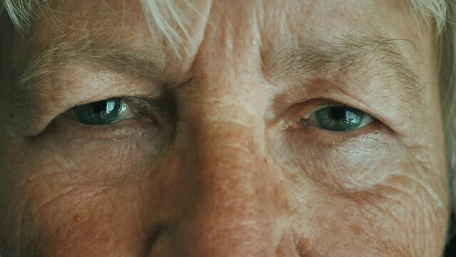 Open eyes, beautiful people of different ages. collage close up. Montage of happy people looking at the camera.