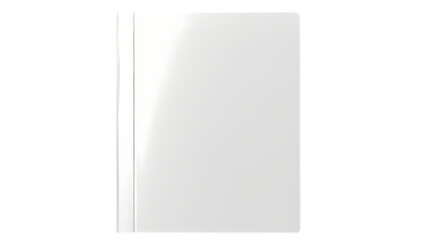 blank white book isolated