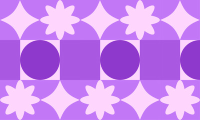 Pattern padrão formas geométricas roxo lilás vetor