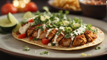 Baked Chicken Taco