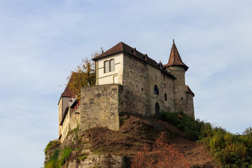 Medieval castle in Burgdorf, Switzerland
