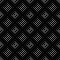 Rhombuses ornament. Seamless lozenges pattern. Diamonds backdrop. Tiles wallpaper. Ethnic motif. Geometric background. Digital paper. Geometrical textile print. Abstract web design. Checks vector art