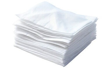 Disposable Wipe Comfort Isolated on Transparent Background PNG.