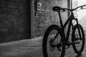 Bicycle in a Garage  - 708090734