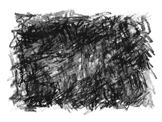 Blue Hand drawn scrawl sketch line hatching. Pen, pencil, pastel texture art grunge texture on white background.