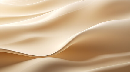 Silky Beige Waves Texture. A mesmerizing display of creamy beige waves that mimic the graceful folds of silk, radiating with a soft, luxurious glow