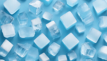 ice cubes background