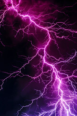 Abstract background of purple lightning - obrazy, fototapety, plakaty