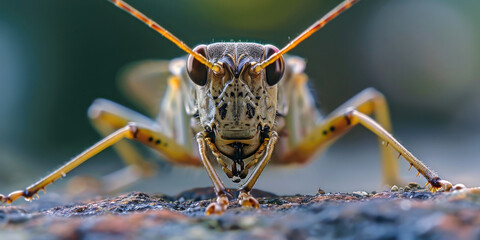 Macro shot of insect