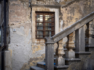 Fototapeta na wymiar Architecture of old city Motovun, Croatia.