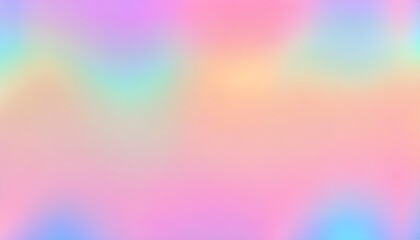 Bright pastel colors cute pink, sky blue, light yellow holographic gradient background design, wallpaper