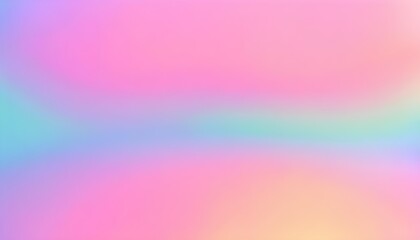 Bright pastel colors cute pink, sky blue, light yellow holographic gradient background design, wallpaper - obrazy, fototapety, plakaty