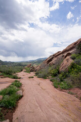 Hiking Trail at Red Rocks Park in Denver, Colorado