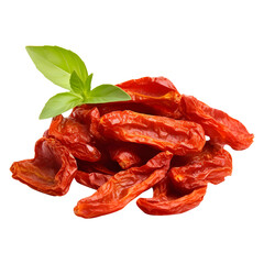 SunDried_Tomatoes isolated on transparent and white background