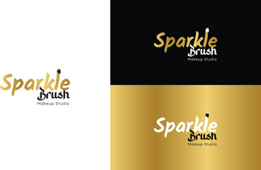 Sparkle Brush Logo