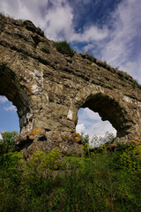 Fototapeta na wymiar Aqueduct park Rome Italy