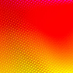 Red and yellow gradient square background, Usable for social media, story, banner, Ads, poster, celebration, event, template and online web ads