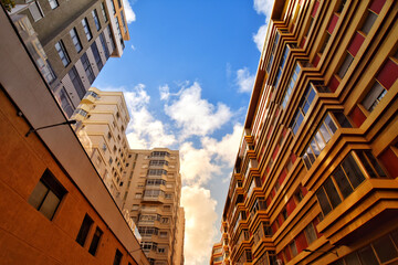 Modern apartment building in Las Palmas de Gran Canaria