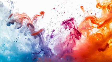 Abstract colorful, wavy, smoky, effective, striking, background and website photos. Pink, purple, yellow, blue, orange, black, white, pastel. Vibrant and smoky visuals. wallpaper