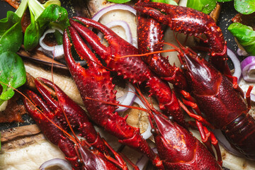 Crayfish seafood