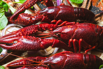 Crayfish seafood